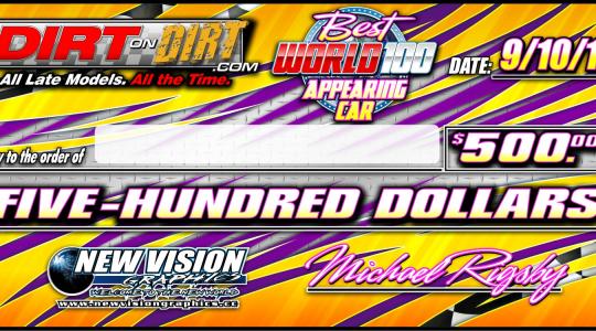 Big Checks | New Vision Graphics